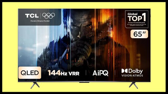 Smart TV QLED TCL - Divulgação