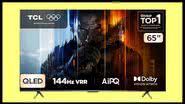 Smart TV QLED TCL - Divulgação