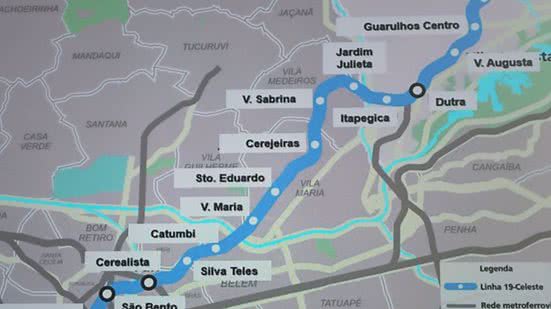 Foto: Reprodução/Metro de São Paulo