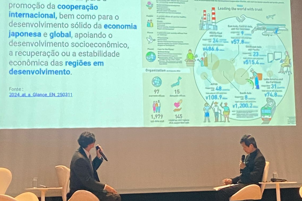 Akihiro Miyazaki, representante chefe do Jica
