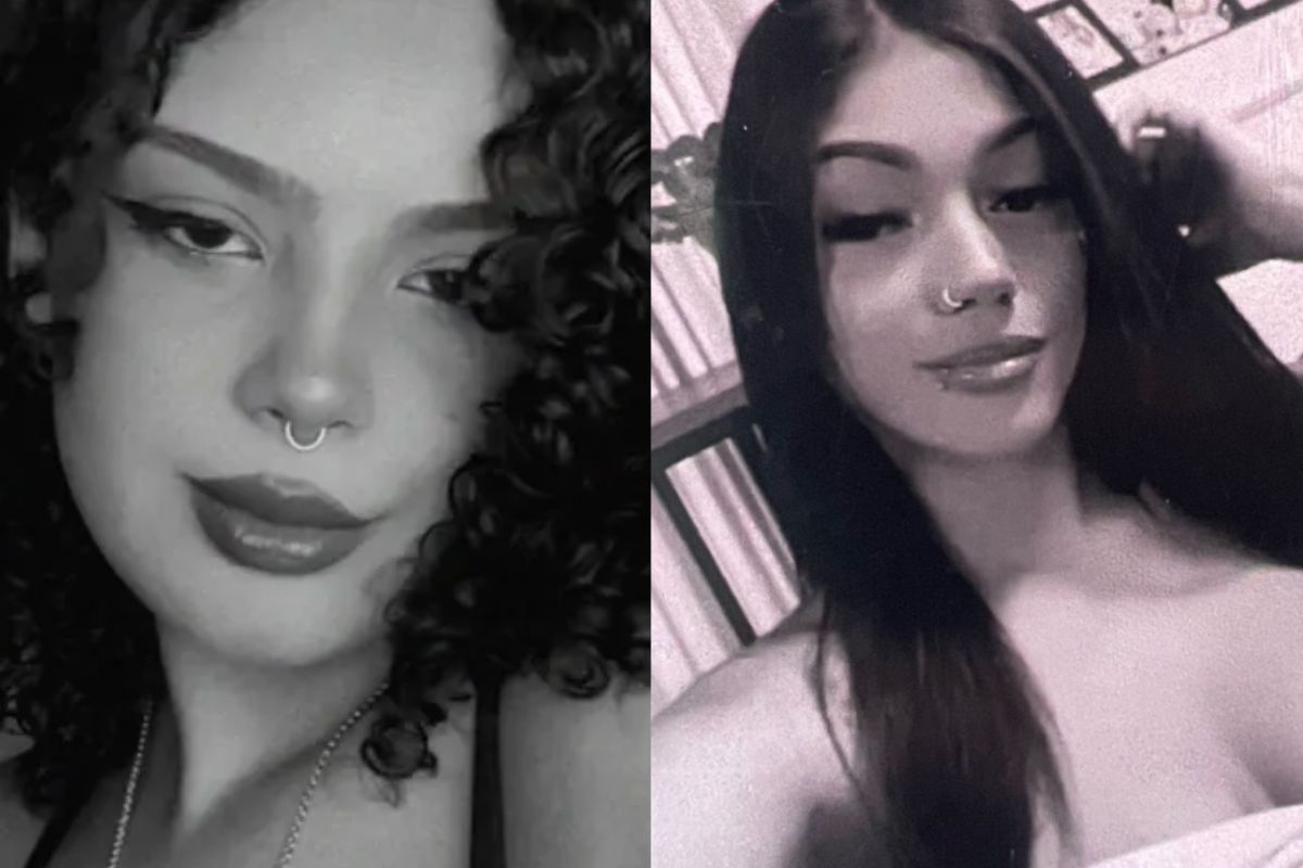 Isabela Priel Regis e Isabelli Helena de Lima Costa, vítimas do atropelamento