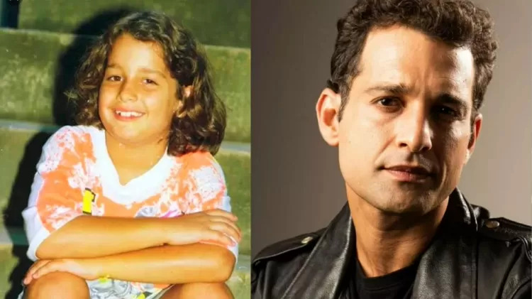 Daniel Ávila antes e depois.