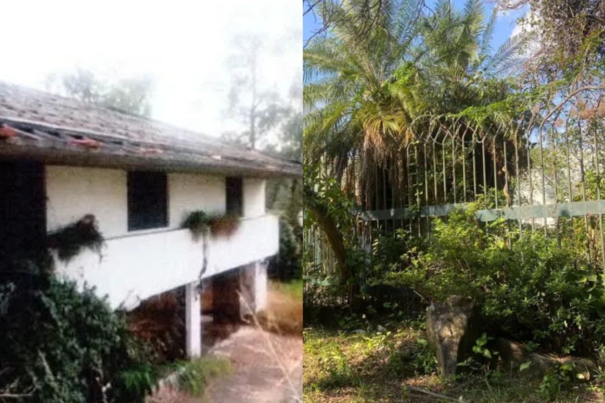 Mansão abandonada de Hebe Camargo