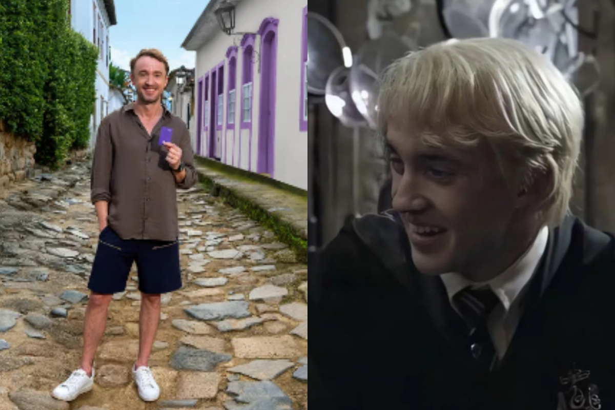 Tom Felton, que interpretou Draco Malfoy. 