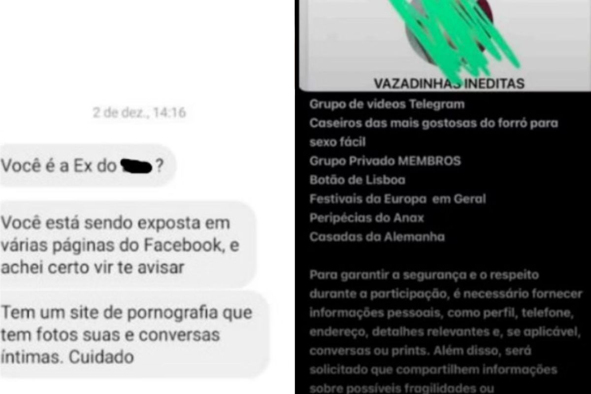 Grupos que divulgaram fotos íntimas sem consentimento