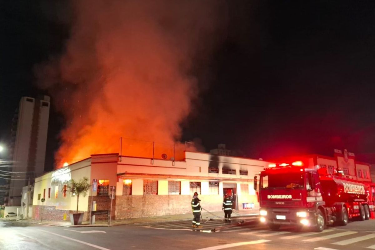 Incêndio em Piracicaba