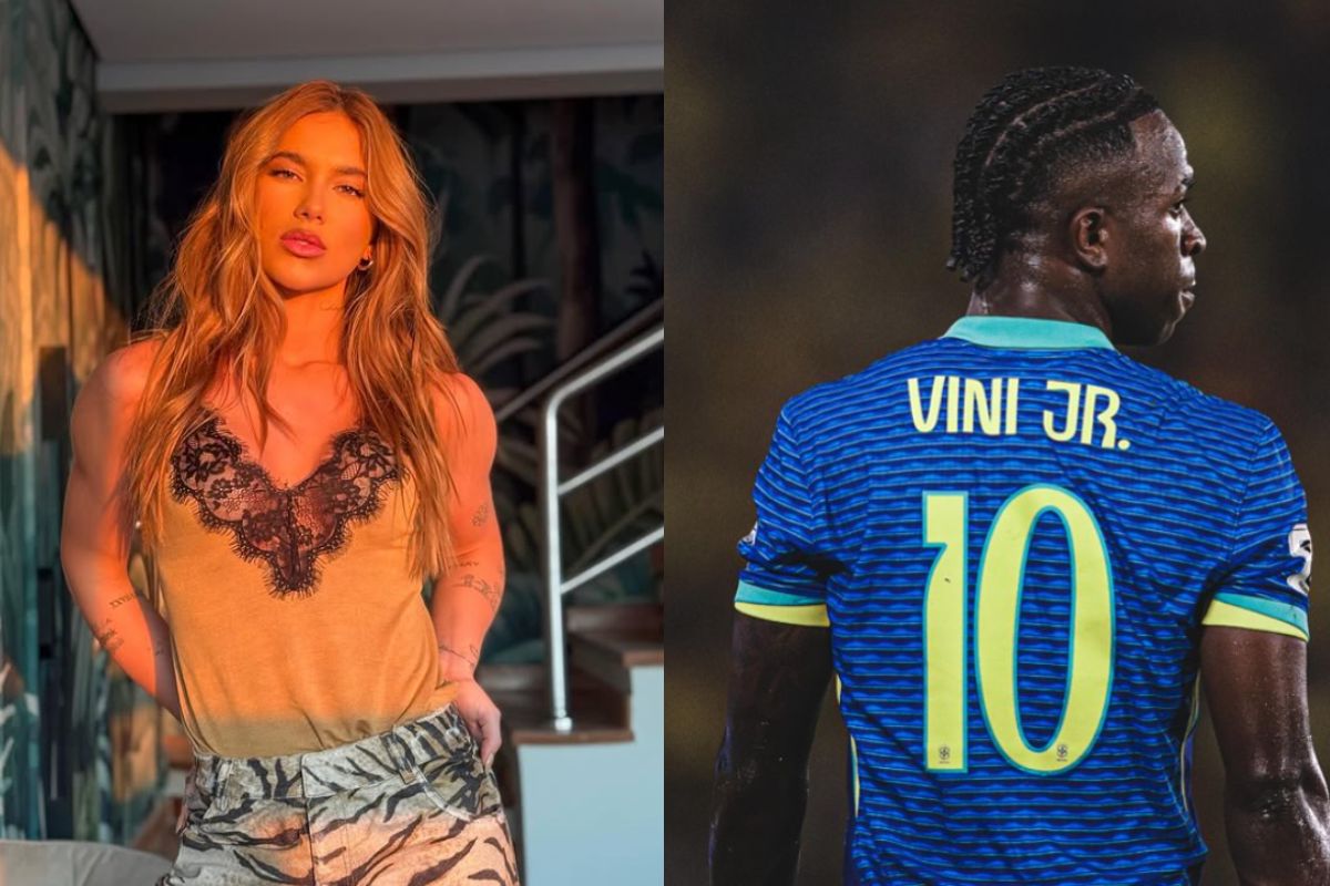 O que aconteceu entre Virginia Fonseca e Vini Jr. na festa do craque?