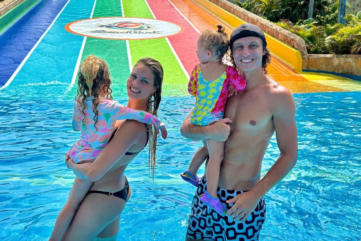 David Luiz e família