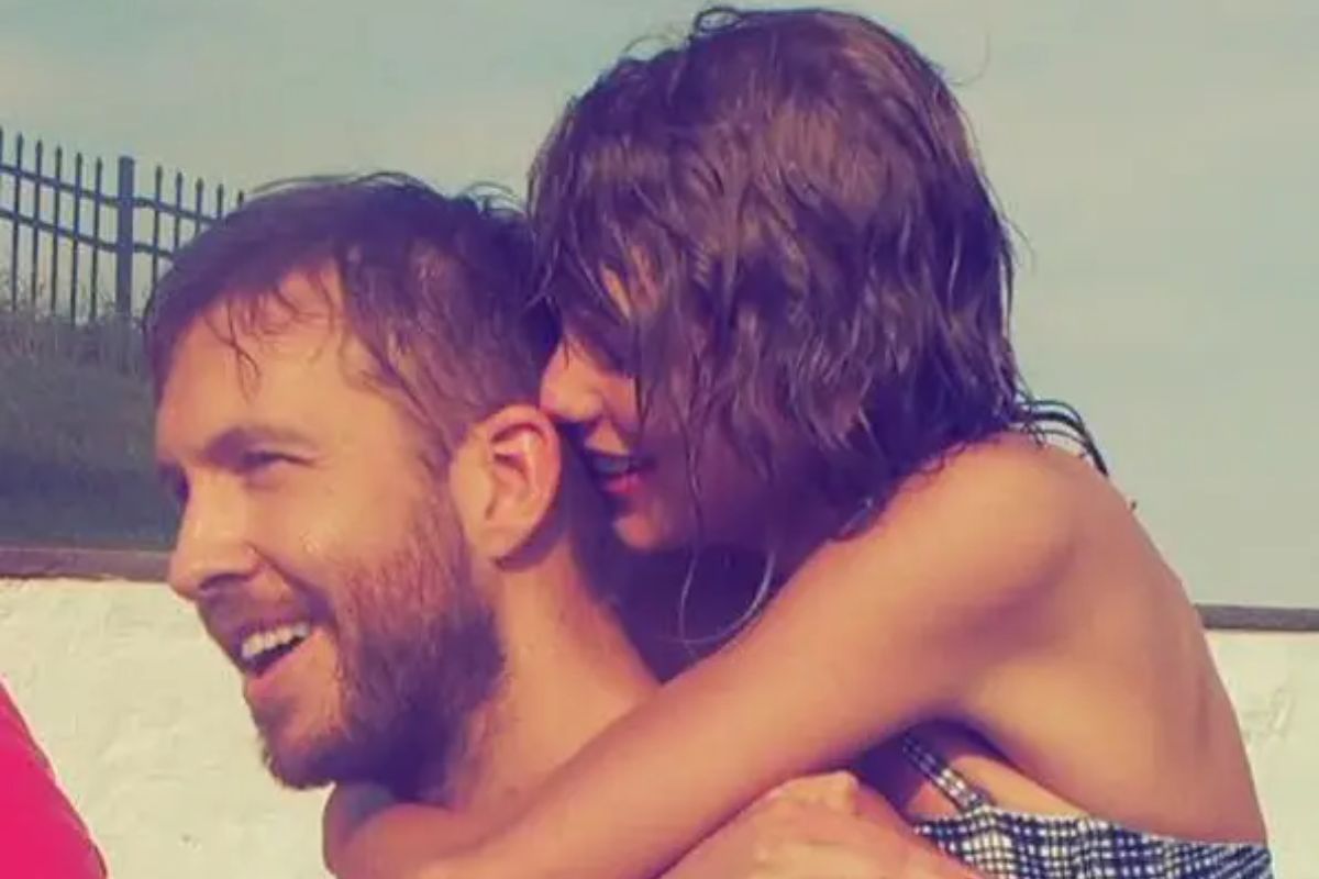 taylor e calvin harris