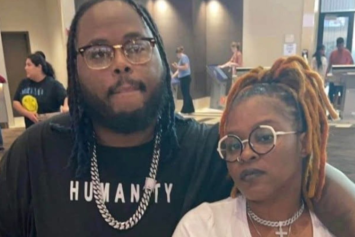 Travis Henry e a esposa