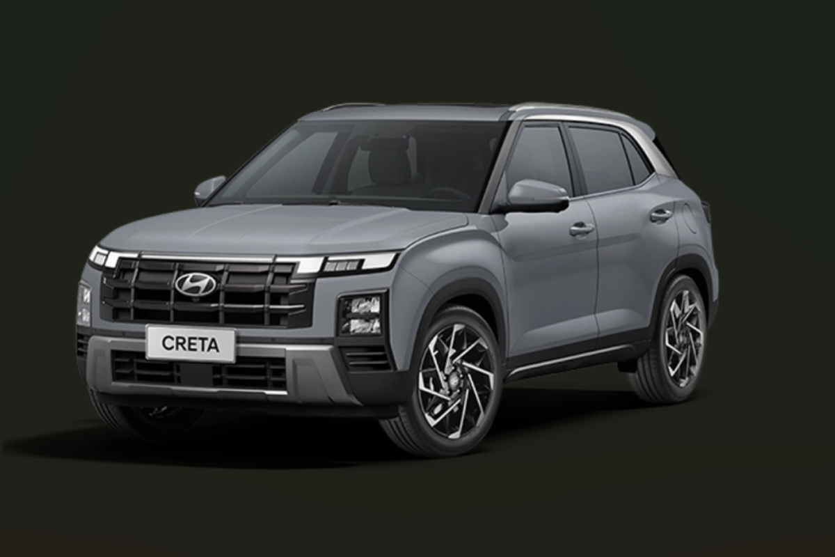 O SUV compacto Hyundai Creta se encaminha para ser o carro mais vendido do varejo no Brasil pelo terceiro ano consecutivo. Foto: Divulgação/Hyundai.