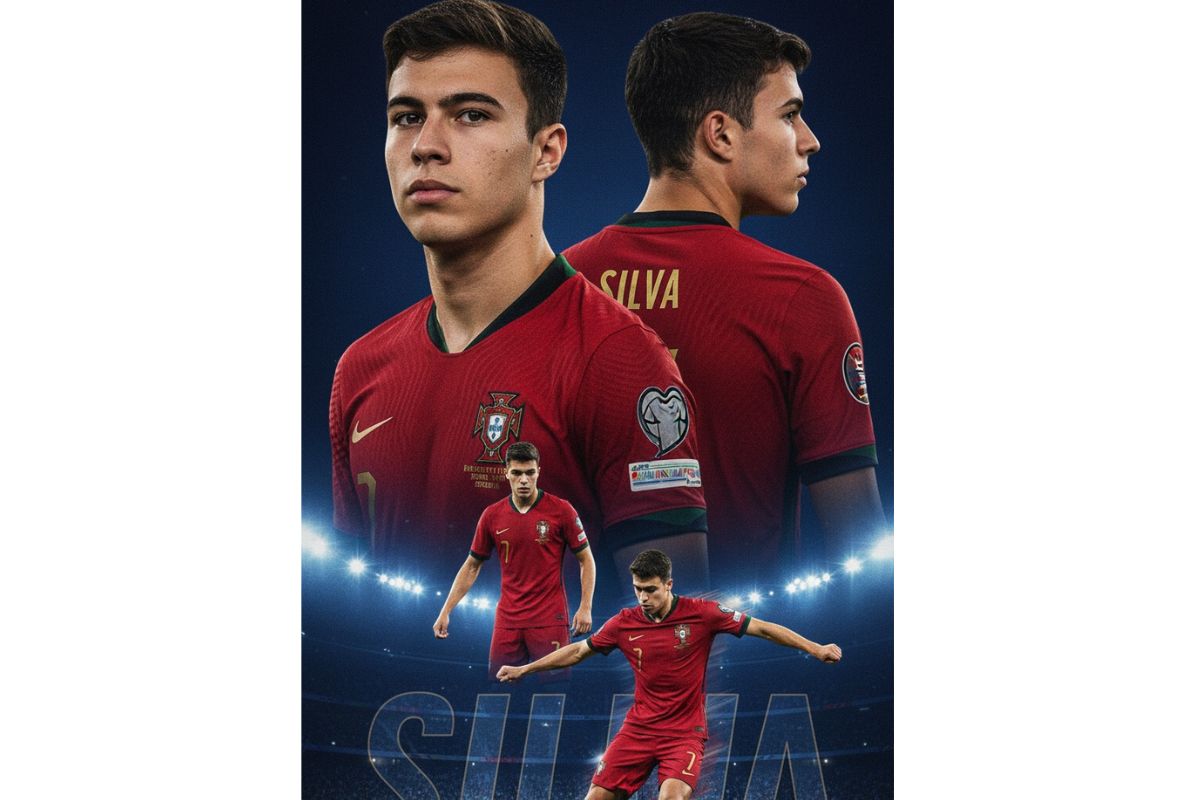 Imagem de jogador de futebol gerada por IA