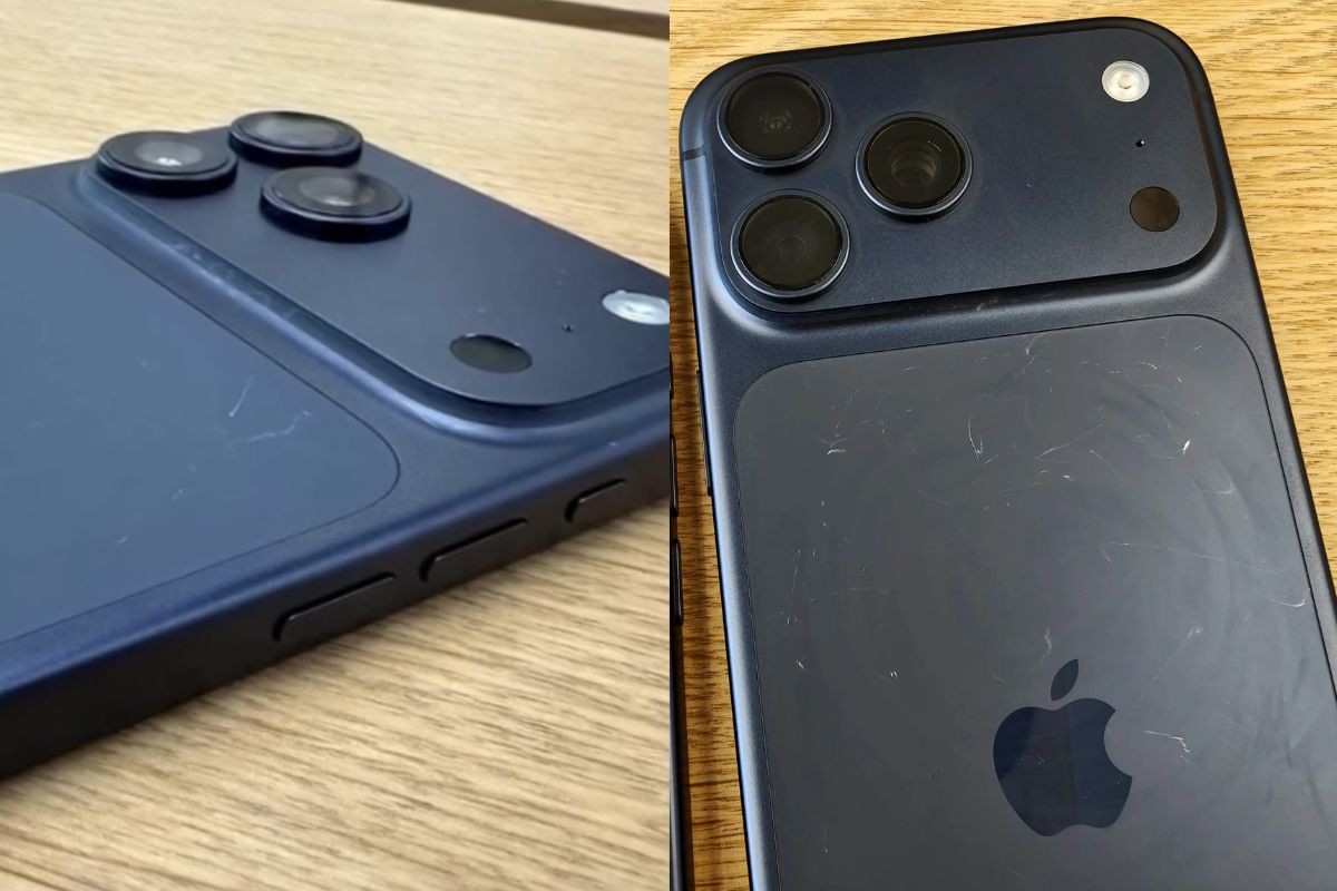 Novos iPhones riscados