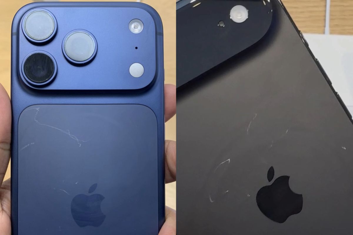 Novos iPhones riscados