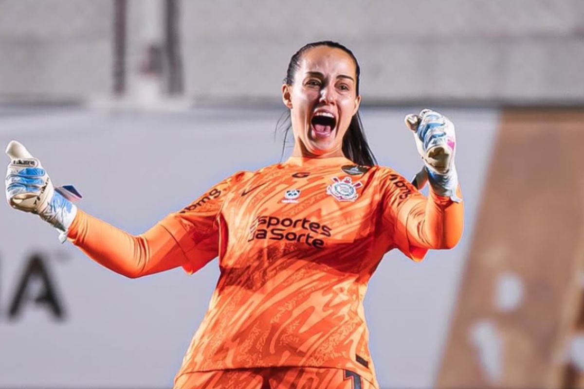 Goleira Nicole, do Corinthians