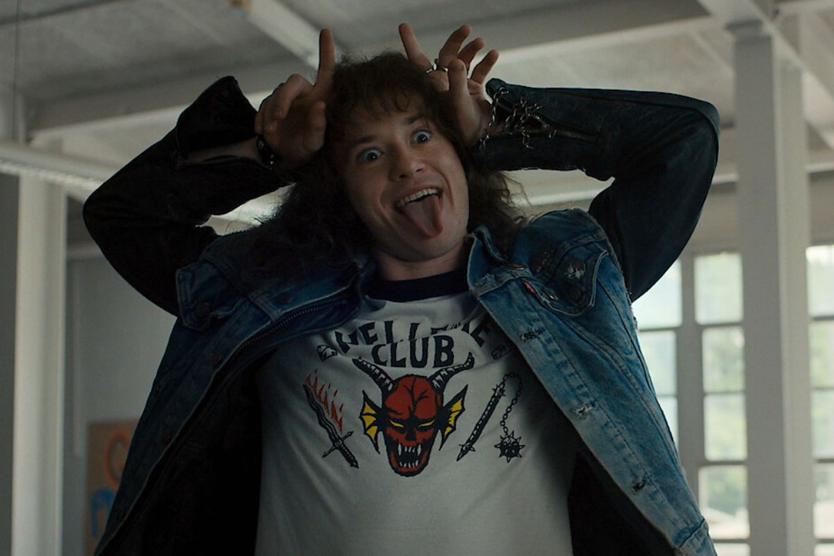 Joseph Quinn não volta ao seu papel de Eddie Munson para a quinta e última temporada de "Stranger Things", segundo os Irmãos Duffer. Foto: Divulgação/Netflix.