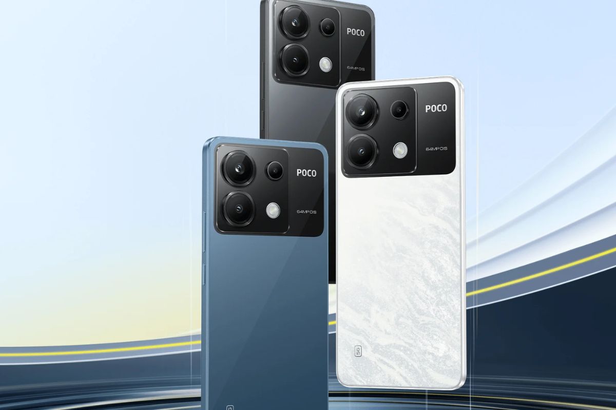 A linha POCO X6 da Xiaomi é um dos destaques de compra na Black Friday. Foto: Divulgação/Xiaomi.