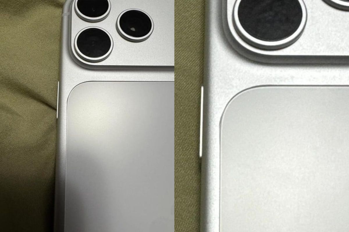 Vidro desalinhado no iPhone 17 Pro Max