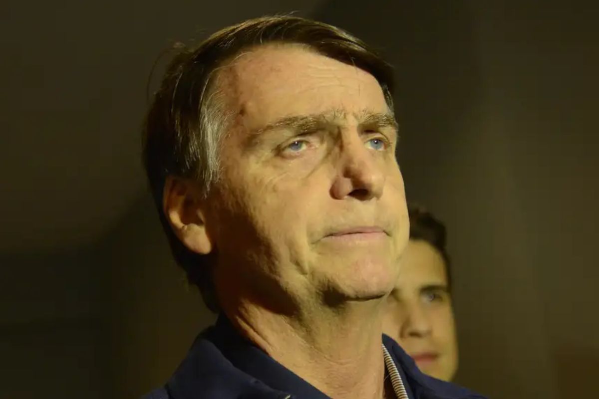 Ex-presidente Jair Bolsonaro foi preso preventivamente neste sábado (22), em Brasília, pela Polícia Federal. Foto: Fernando Frazão/Agência Brasil.