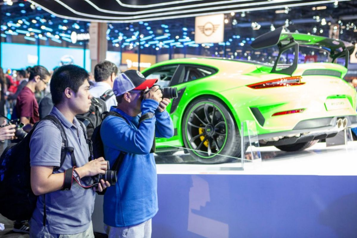 Salão do Automóvel 2025 prioriza experiências únicas para os visitantes ao padronizar o tamanho dos estandes. Foto: Divulgação/Salão do Automóvel.