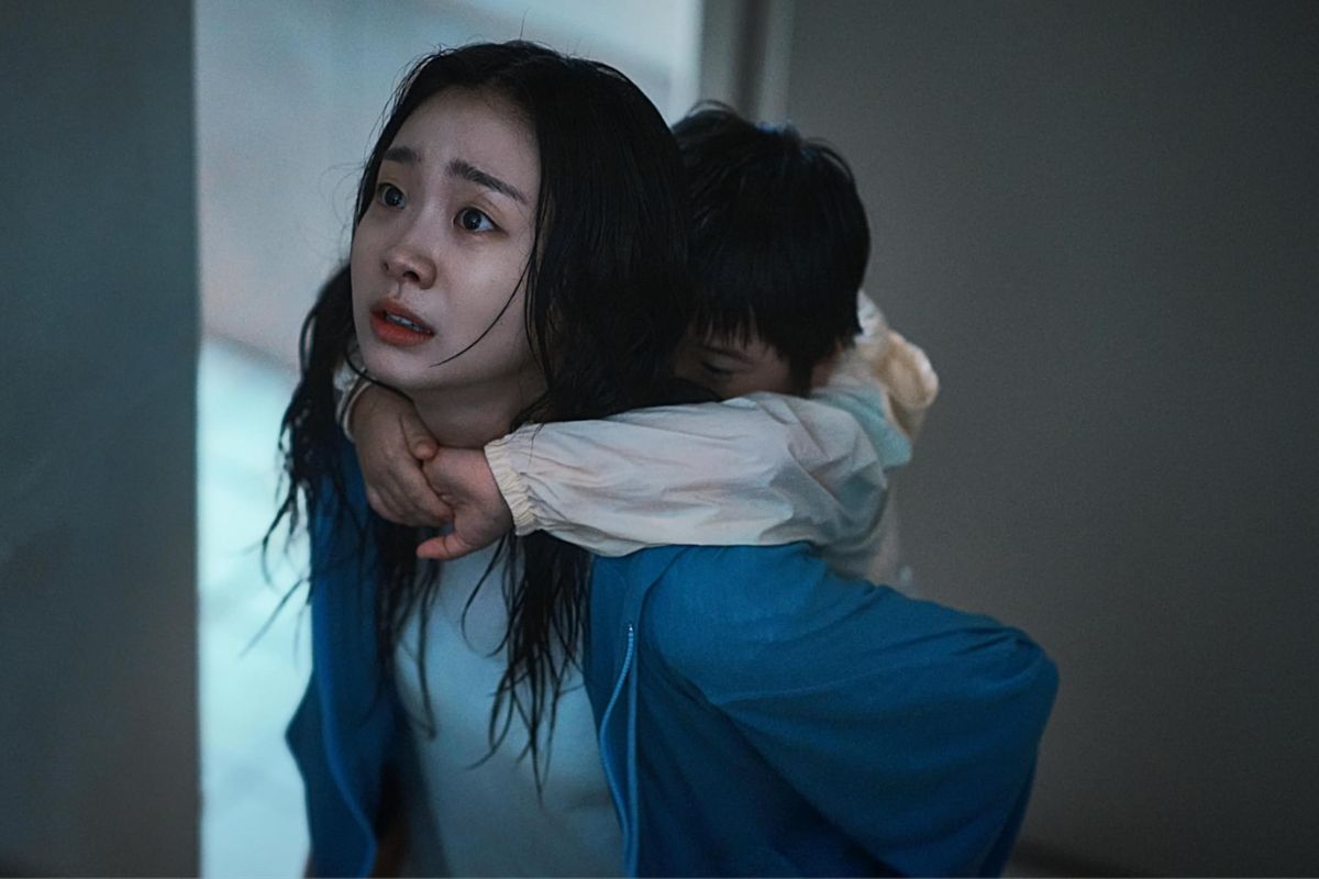 Kim Da-mi interpreta An-na, a protagonista de "A Grande Inundação". Foto: Reprodução/IMDB.