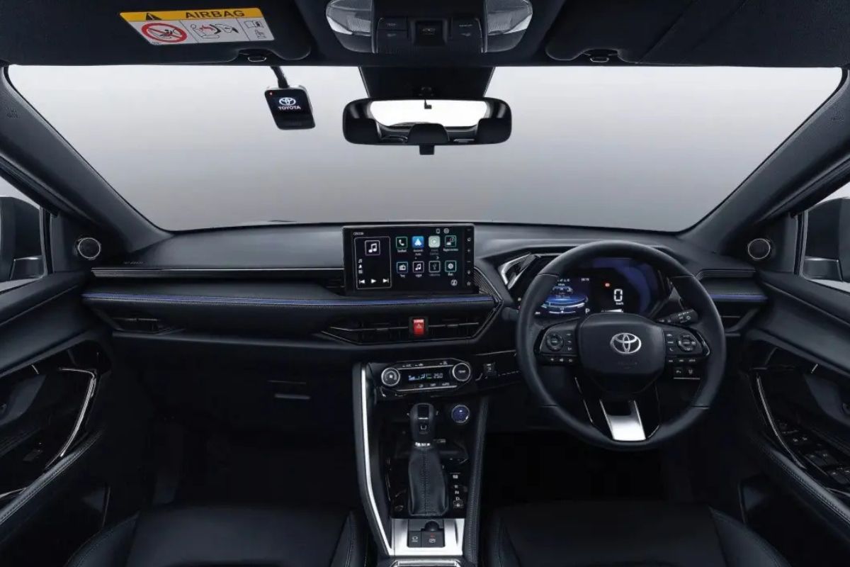 Interior do Yaris Cross tailandês