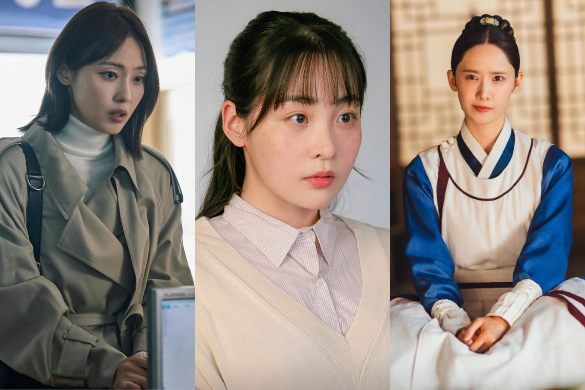 Jeon So-nee (“Você Estava Lá”), Kim Min-ha (“Typhoon Family”) e YoonA (“Bon Appétit, Vossa Majestade”). Foto: Reprodução/IMDB.