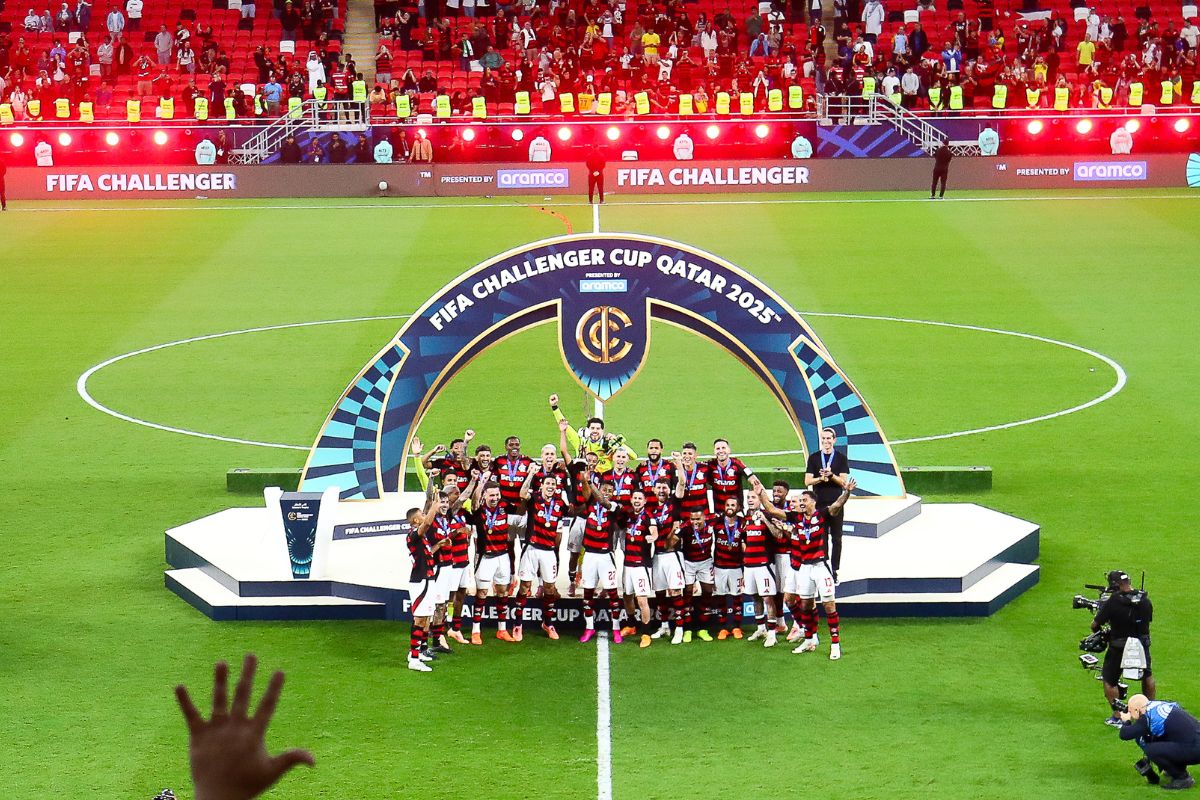 Flamengo vence a Copa Challenger contra o Pyramids