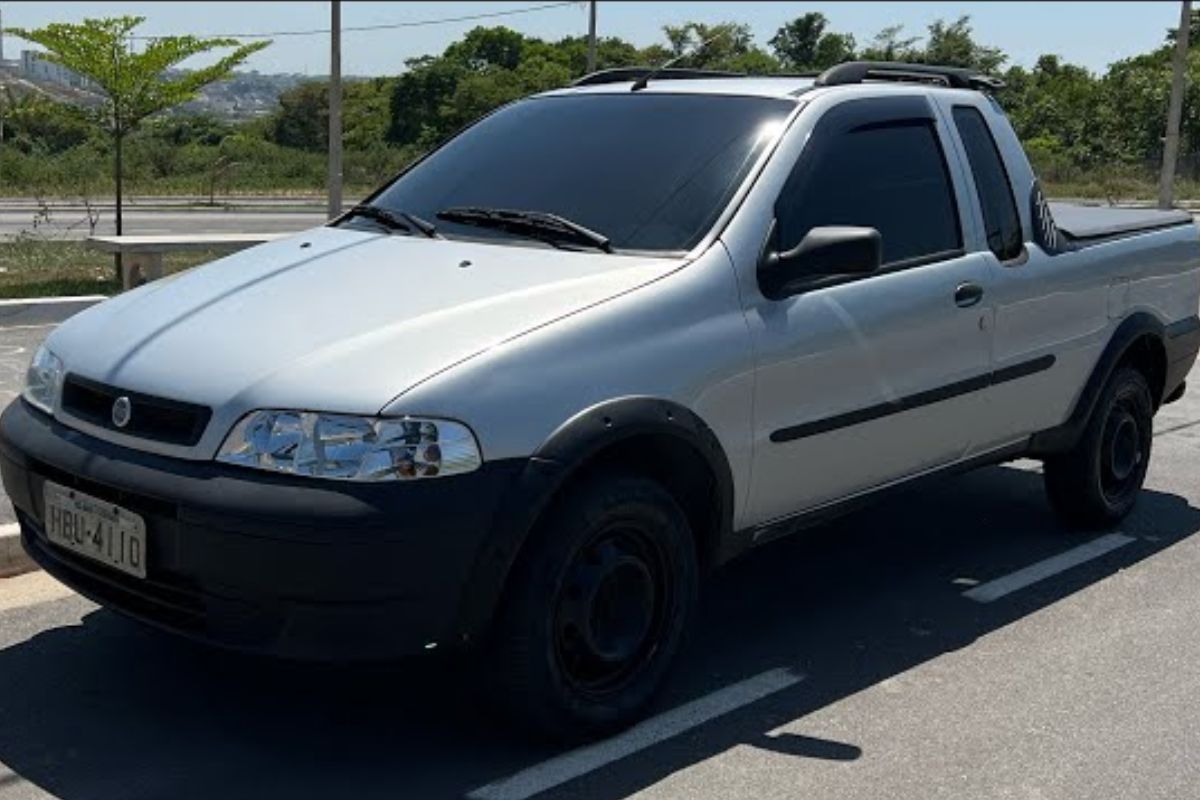 Fiat Strada passa a ter isenção de IPVA a partir de 2026. Foto: Reprodução/Youtube @drivervestuario.