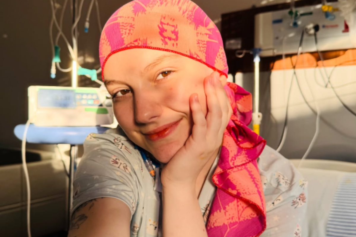 influenciadora com cancer