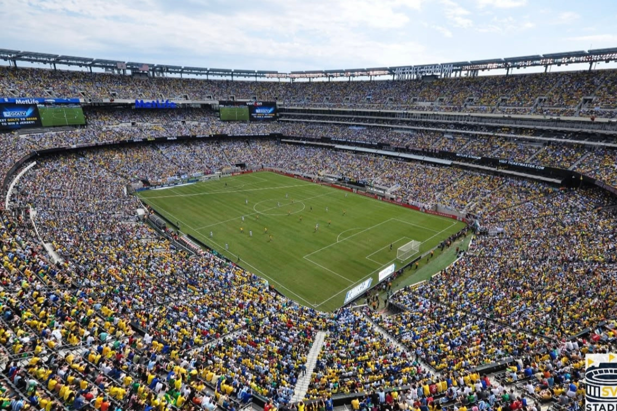 MetLife Stadium Reprodução/Redes Sociais