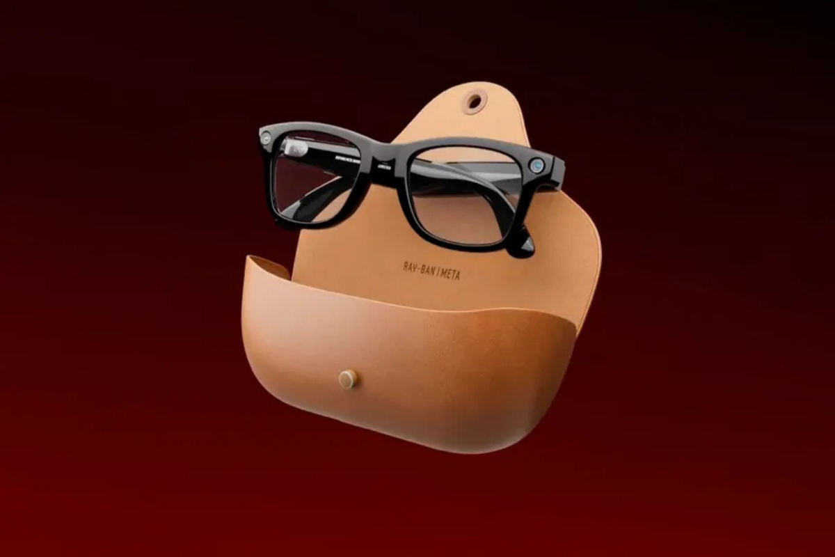 Óculos inteligente da parceria entre a Meta e a Ray-Ban