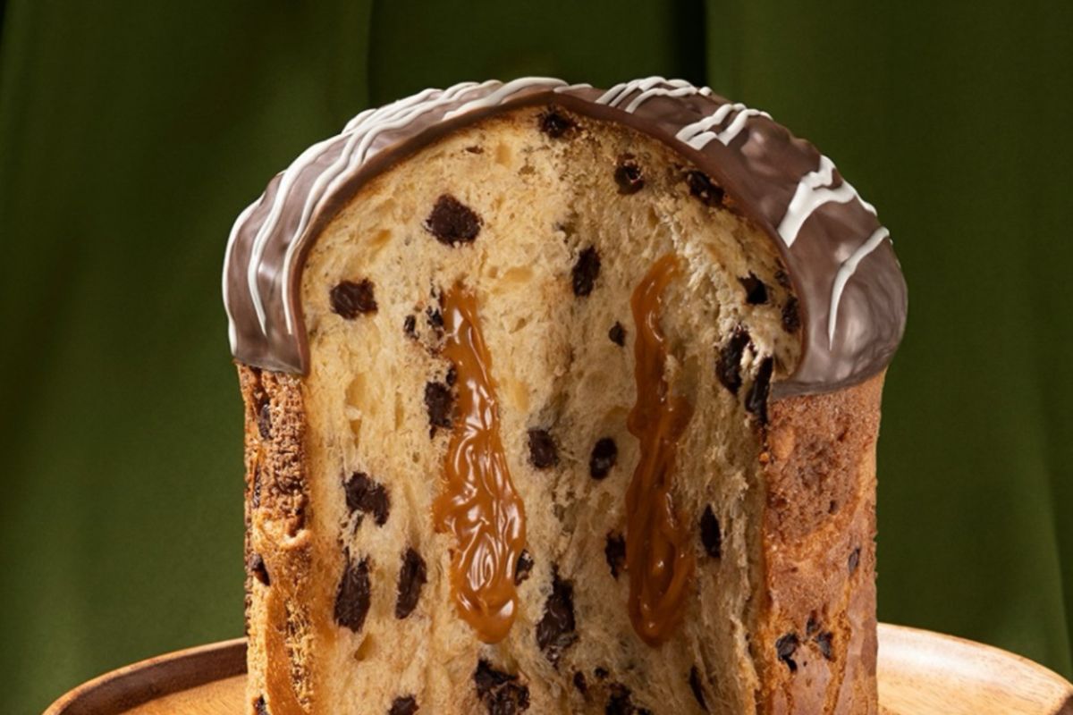 panetone de chocolate