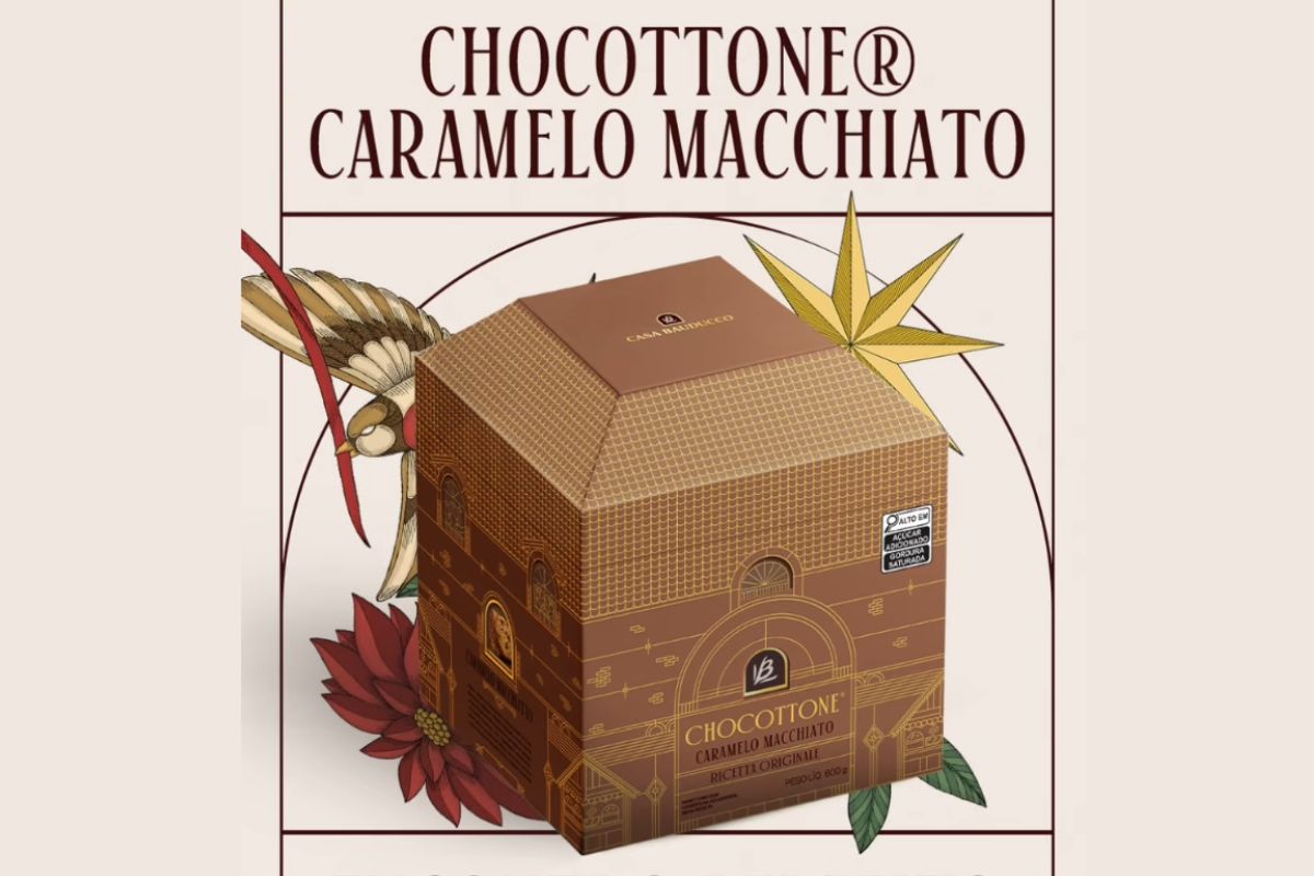 Chocottone® Caramelo Macchiato da Casa Bauducco