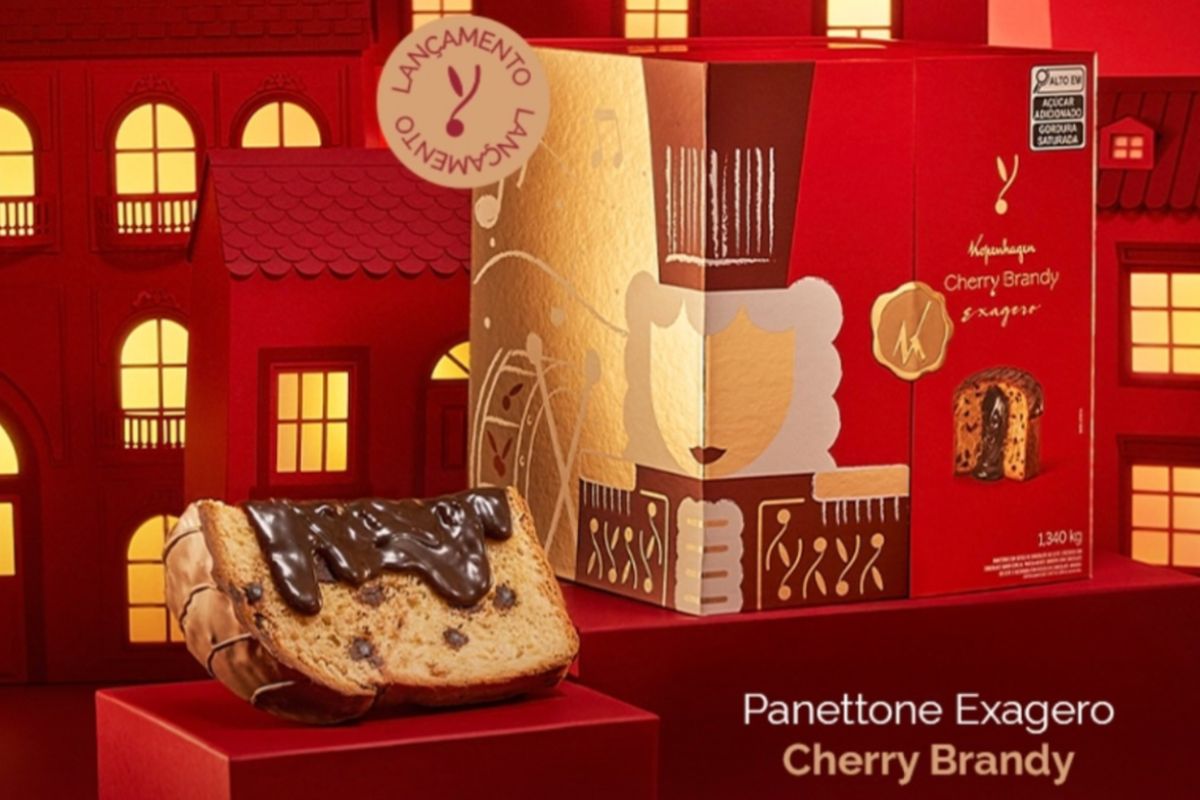 Panetone Exagero Cherry Brandy da Kopenhagen