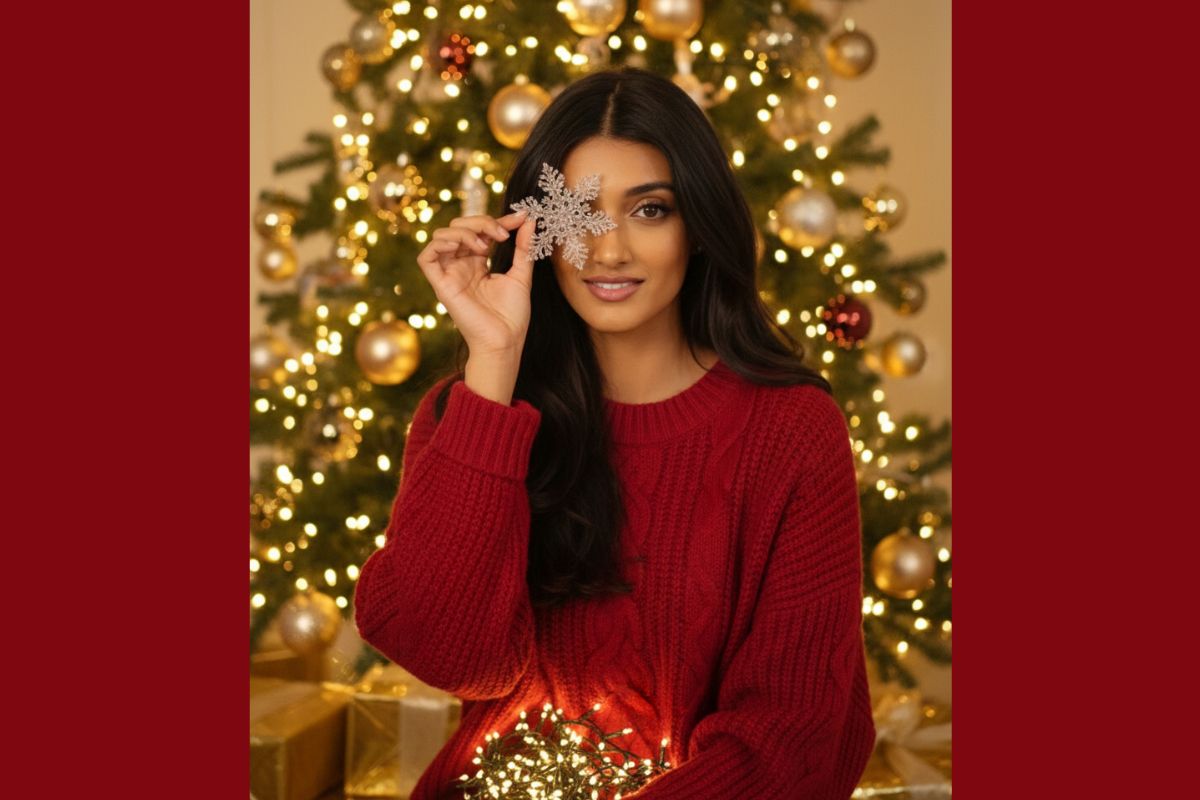 Foto de Natal gerada pelo Gemini