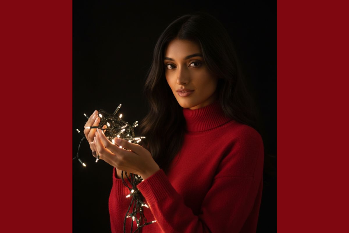 Foto de Natal gerada pelo Gemini