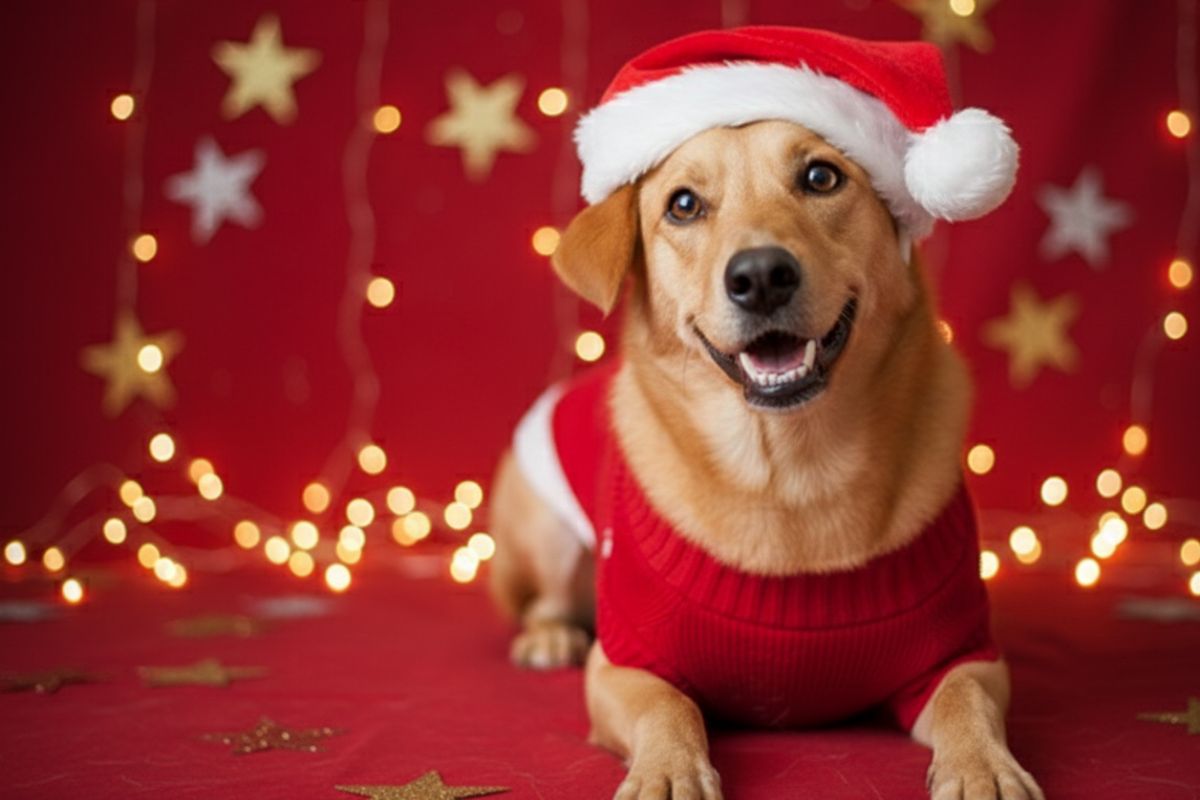 Foto de Natal gerada pelo Gemini