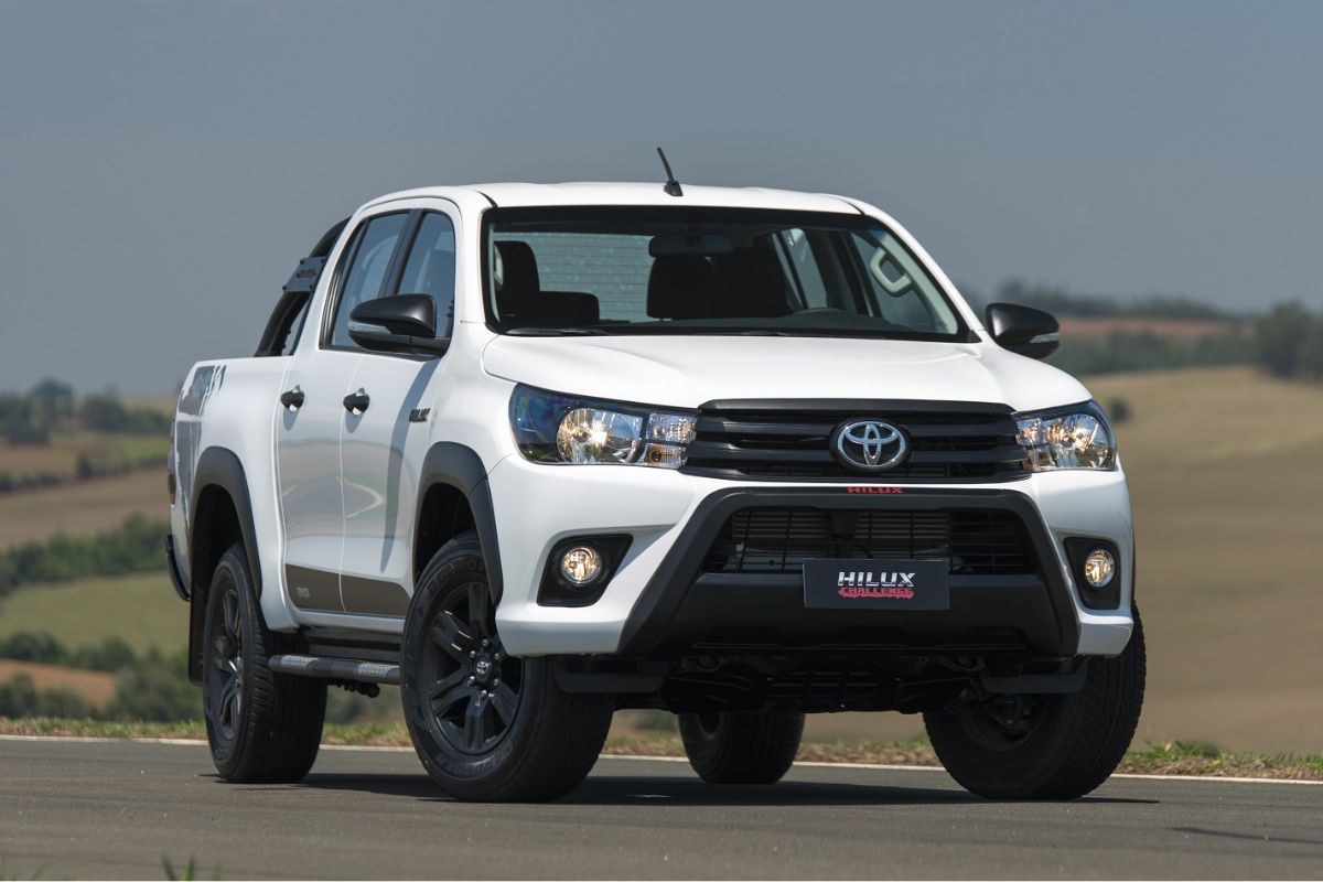 Toyota Hilux 2005. Foto: Divulgação/Toyota.
