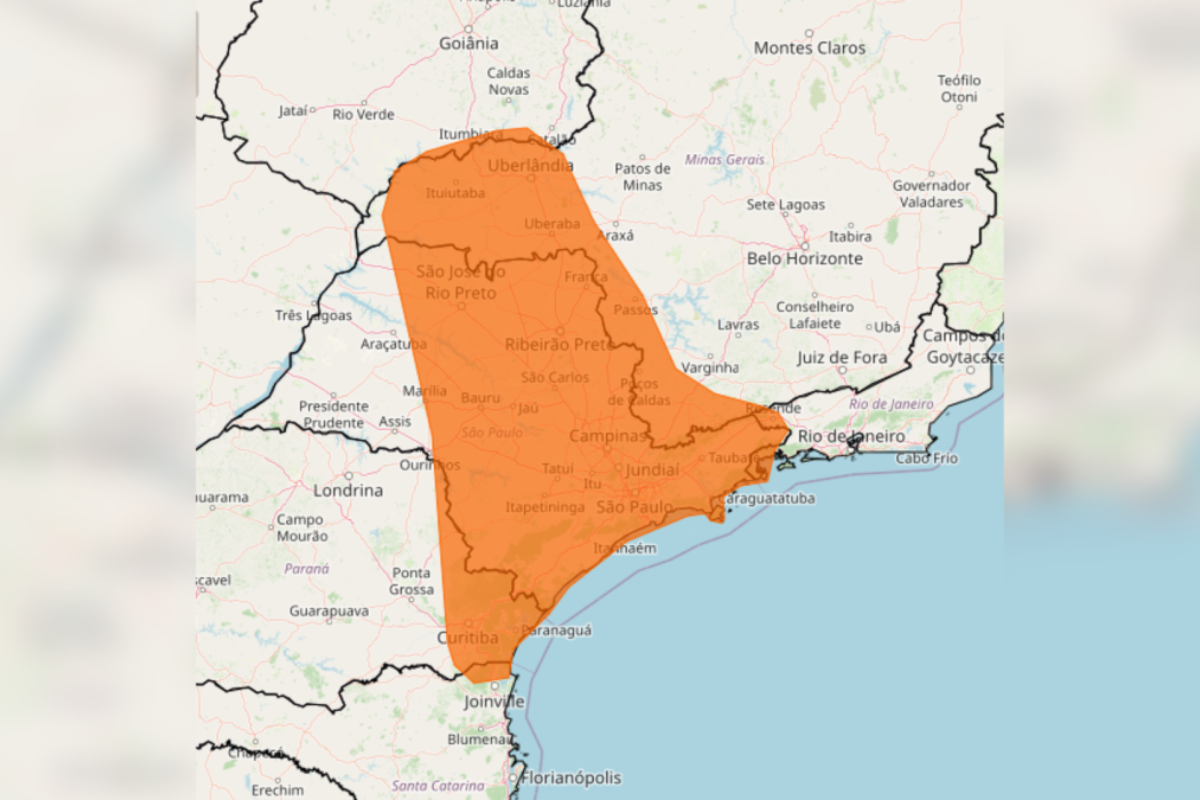 Foto: Reprodução/ INMET