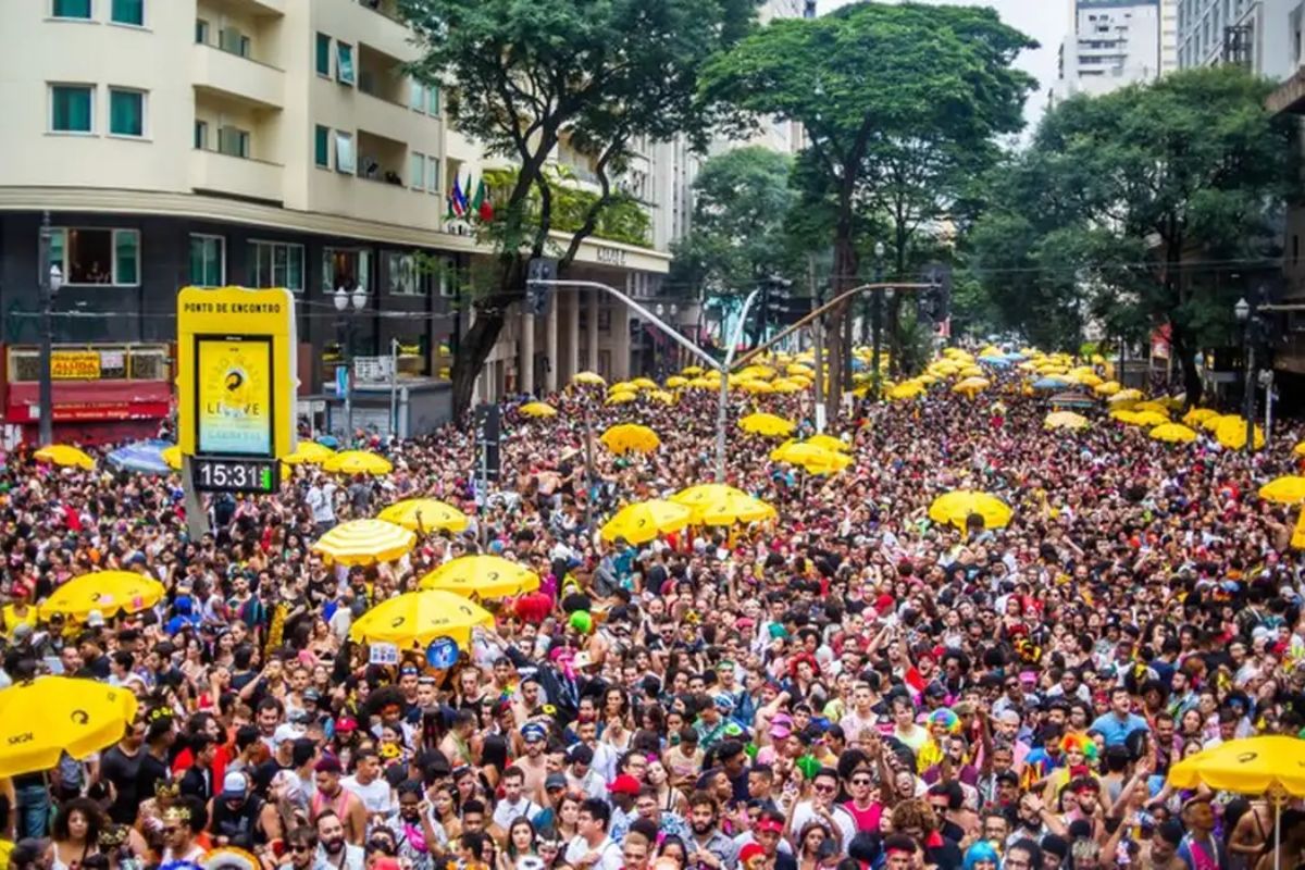 Blocos de Carnaval começam a desfilar por São Paulo a partir de 7 de fevereiro. Foto: Edson Lopes Jr/Prefeitura de São Paulo.