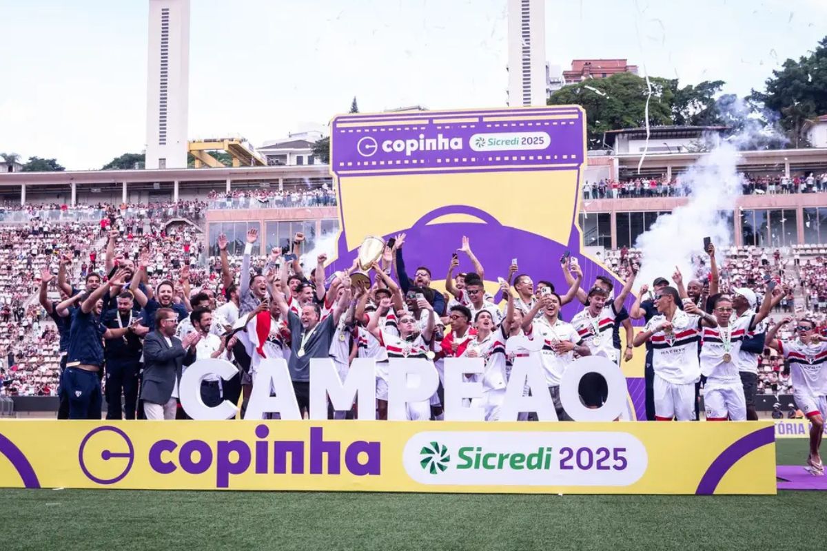 São Paulo, campeão da Copinha em 2025