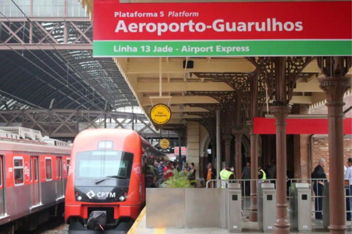 Expresso Aeroporto. Foto: Divulgação/CPTM.