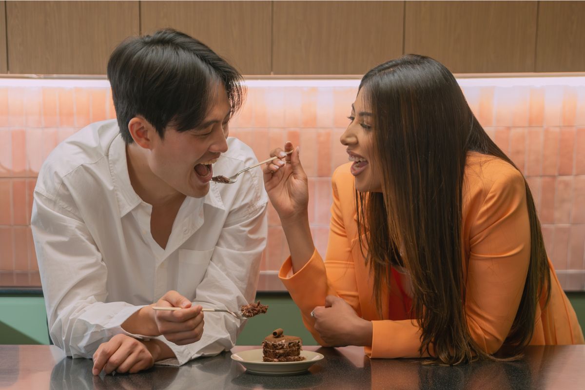 No reality, Morena foi a Seul para definir as intenções de seu namorado, Su-woong, para o futuro deles. Foto: Divulgação/Netflix.