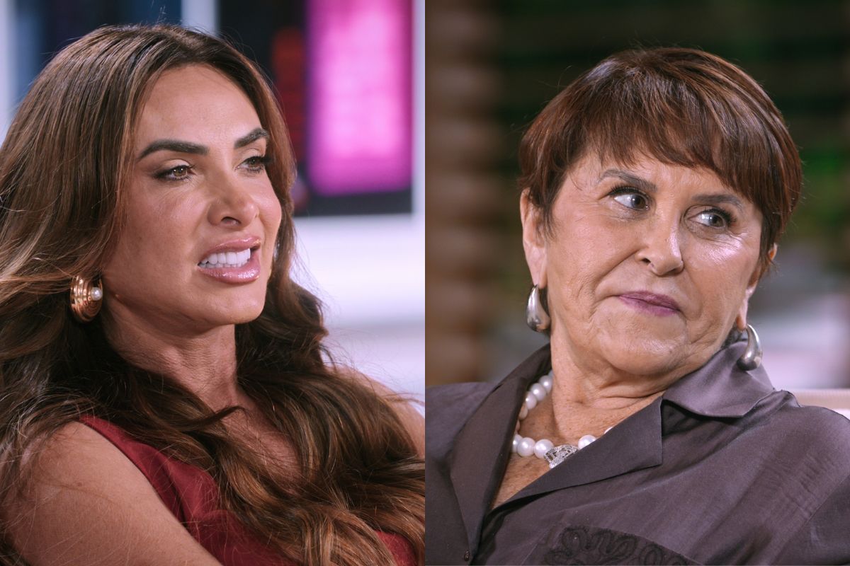 Personalidades conhecidas na internet, como a modelo Nicole Bahls e a astróloga Márcia Sensitiva comentam os episódios do reality show. Foto: Divulgação/Netflix.