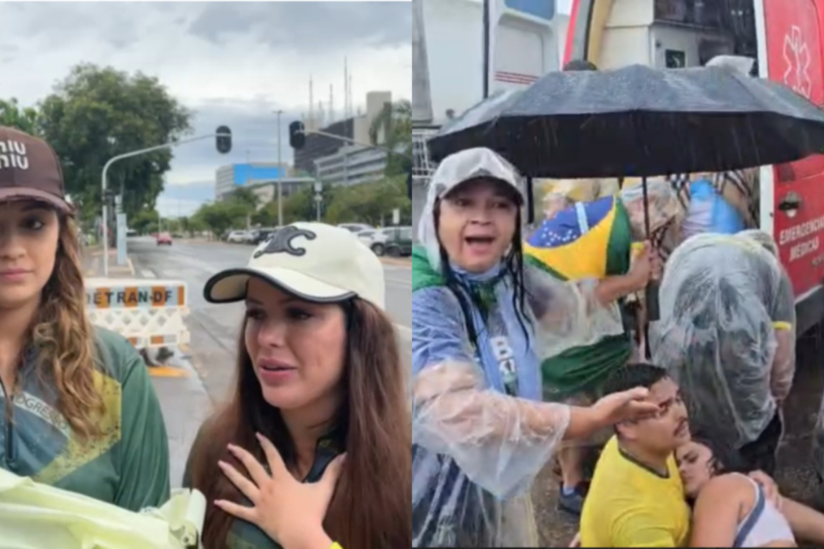 amigas atingidas por raio