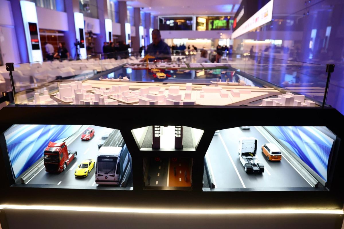 Projeto do Túnel Santos-Guarujá