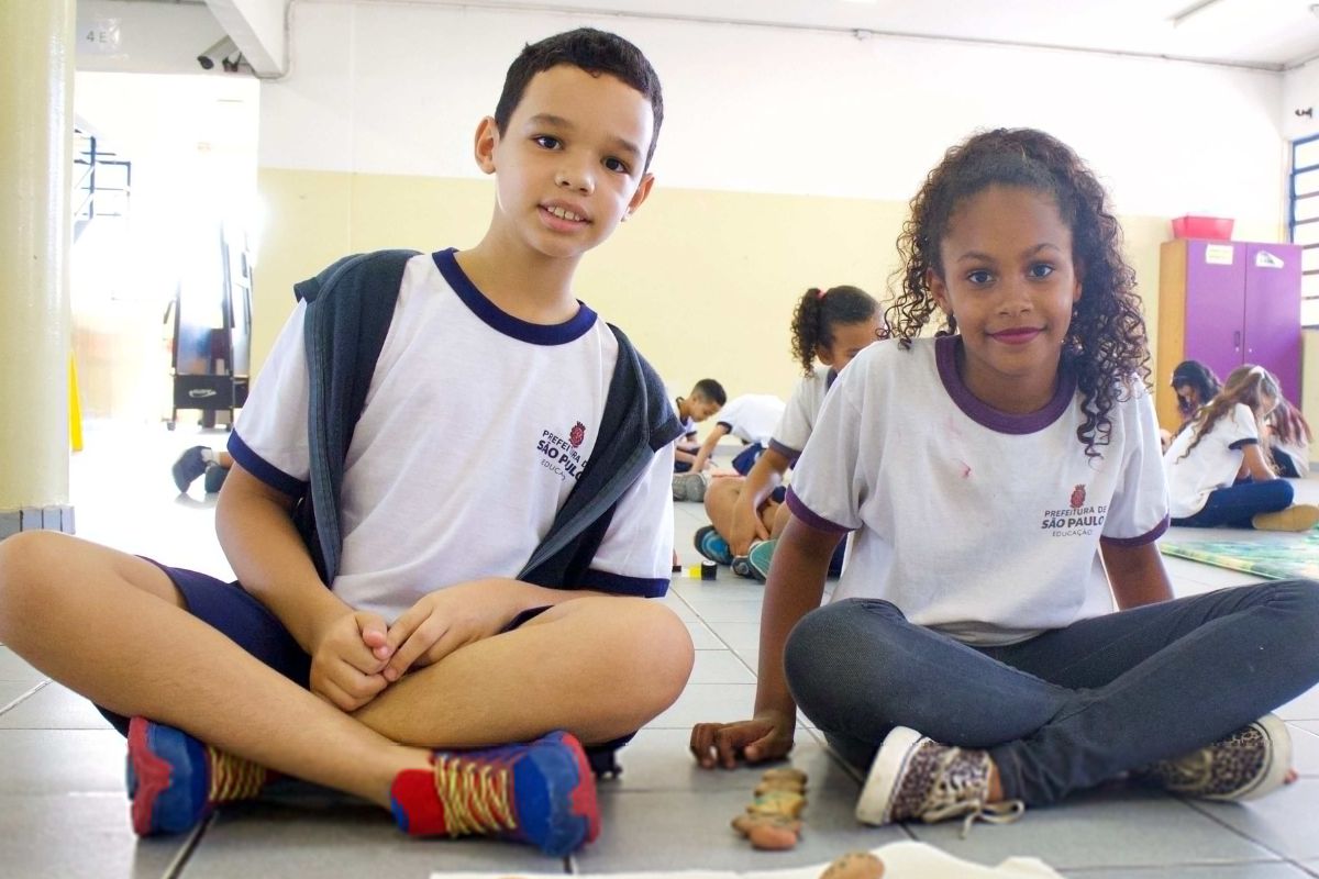 O programa POT Mães Guardiãs oferece postos de trabalho para mulheres em escolas da prefeitura. Foto: Divulgação/Prefeitura de São Paulo.