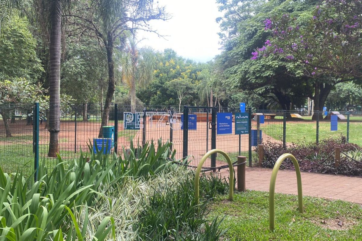 Cachorródromo do Parque do Ibirapuera, em São Paulo. Foto: Maria Eduarda Camargo/BNews São Paulo.