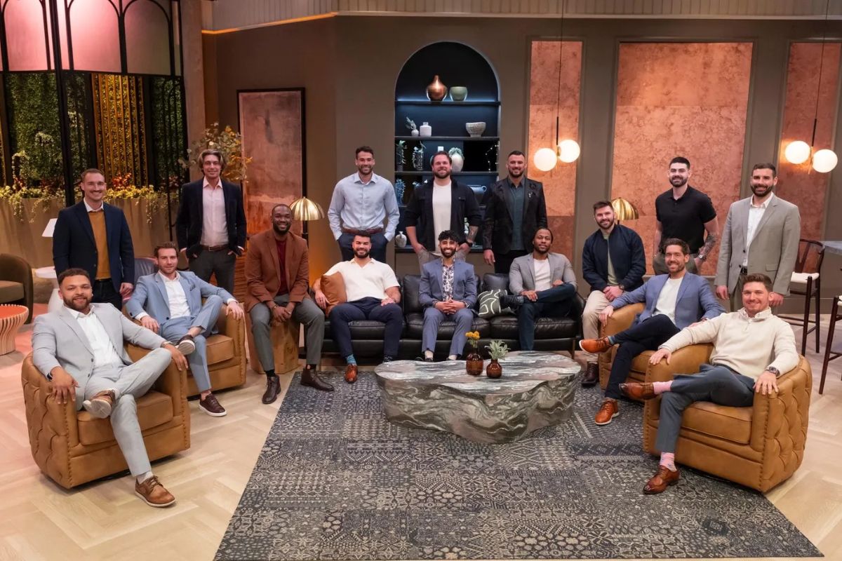 Elenco masculino da 10ª temporada do reality show "Casamento às Cegas". Foto: Divulgação/Netflix.